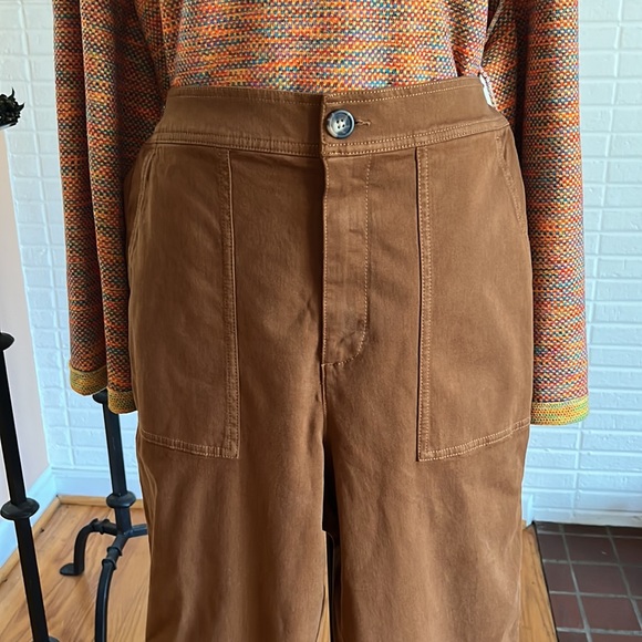 🌺Final Price🌺Lou & Grey High Waist Brush Cotton Blend Pants - Picture 4 of 8